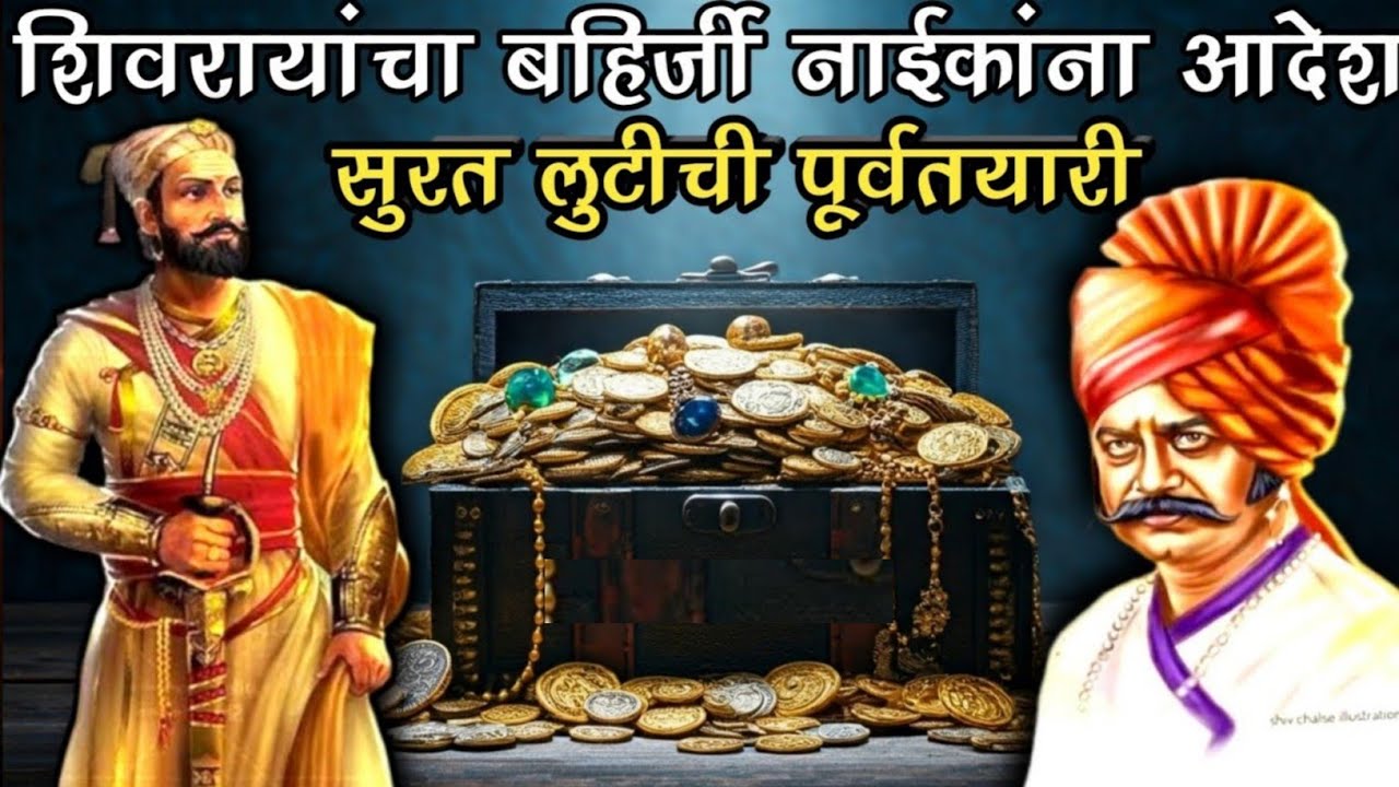 |शिवरायांचा बहिर्जी नाईकांना आदेश,सुरत लुटूची पूर्वतयारी|Bahirji Naik History|बहिर्जी नाईक|Bahirji|