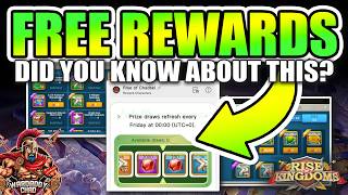 Free Weekly Rewards: Did You Know About This  - Rise of Kingdoms