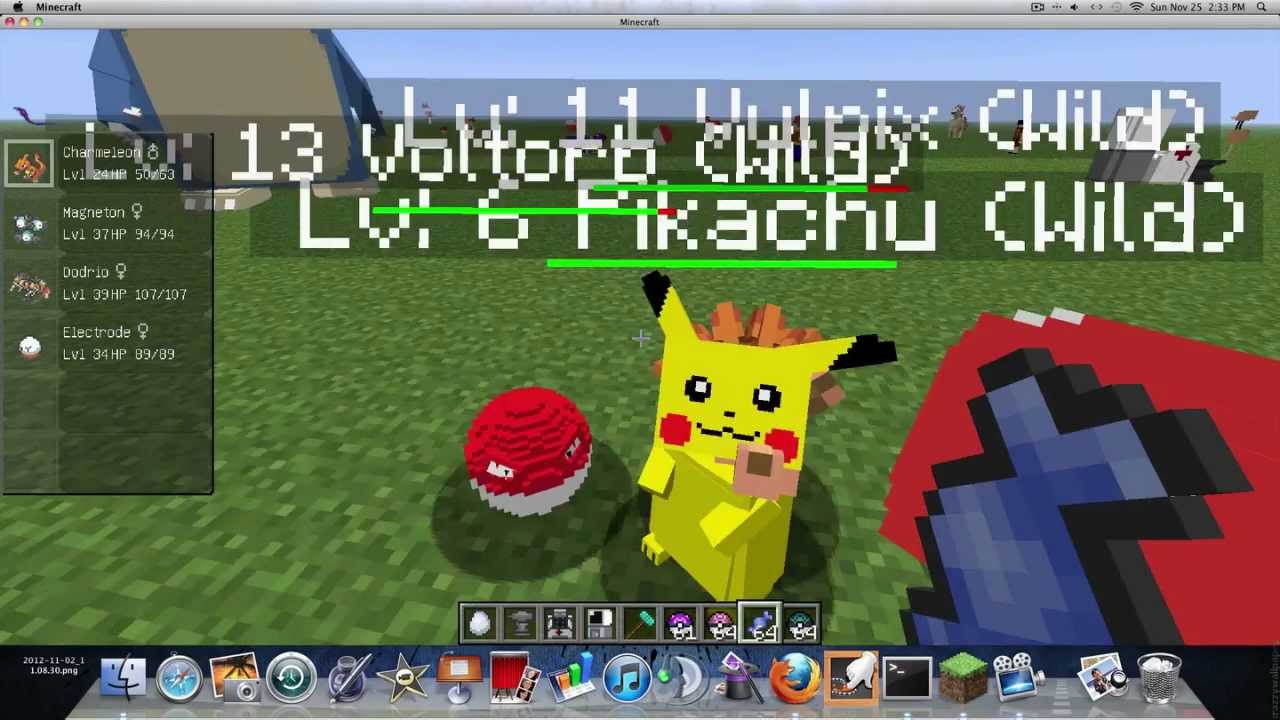 minecraft pixelmon servers for mac