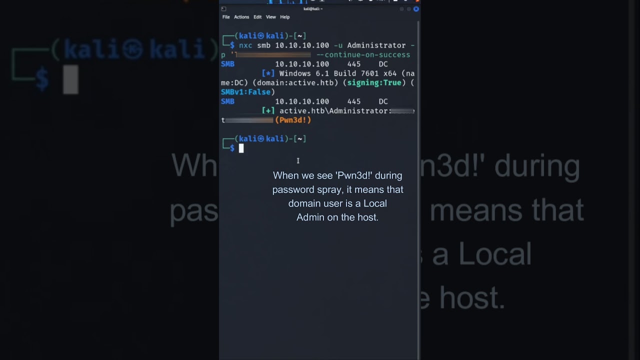 Windows Privilege Escalation from Pwn3d Password Spray