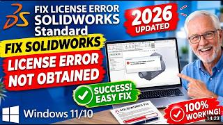 How to Fix Could Not Obtain a License for SOLIDWORKS Standard ✅ [SOLVED]