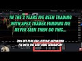 What Was Apex Trader Funding Thinking?