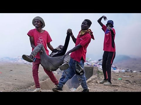 BREAKING: Kenyan Shot In Head At Protest Over Us Ebola Ce...