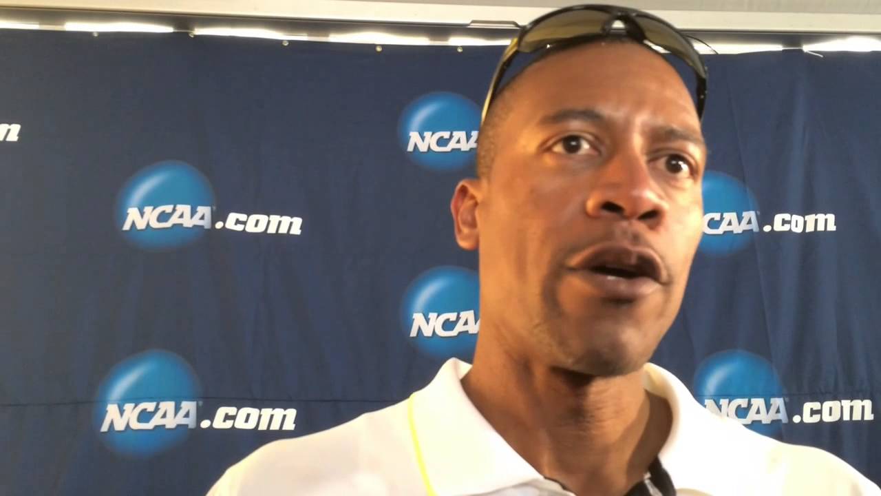 Oregon Track And Field Coach Robert Johnson Talks About Ducks Winning
