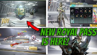 Finally 😍 M12 ROYAL PASS 1 To50  RP Rewards | M12 ROYAL PASS in Bgmi