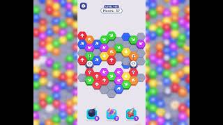 Hexa Away 🧩 Level 143 Walkthrough & Solution