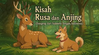Kisah Rusa dan Anjing (Dongeng dari Sulawesi Tengah) | FABEL | DONGENG DAN CERITA RAKYAT