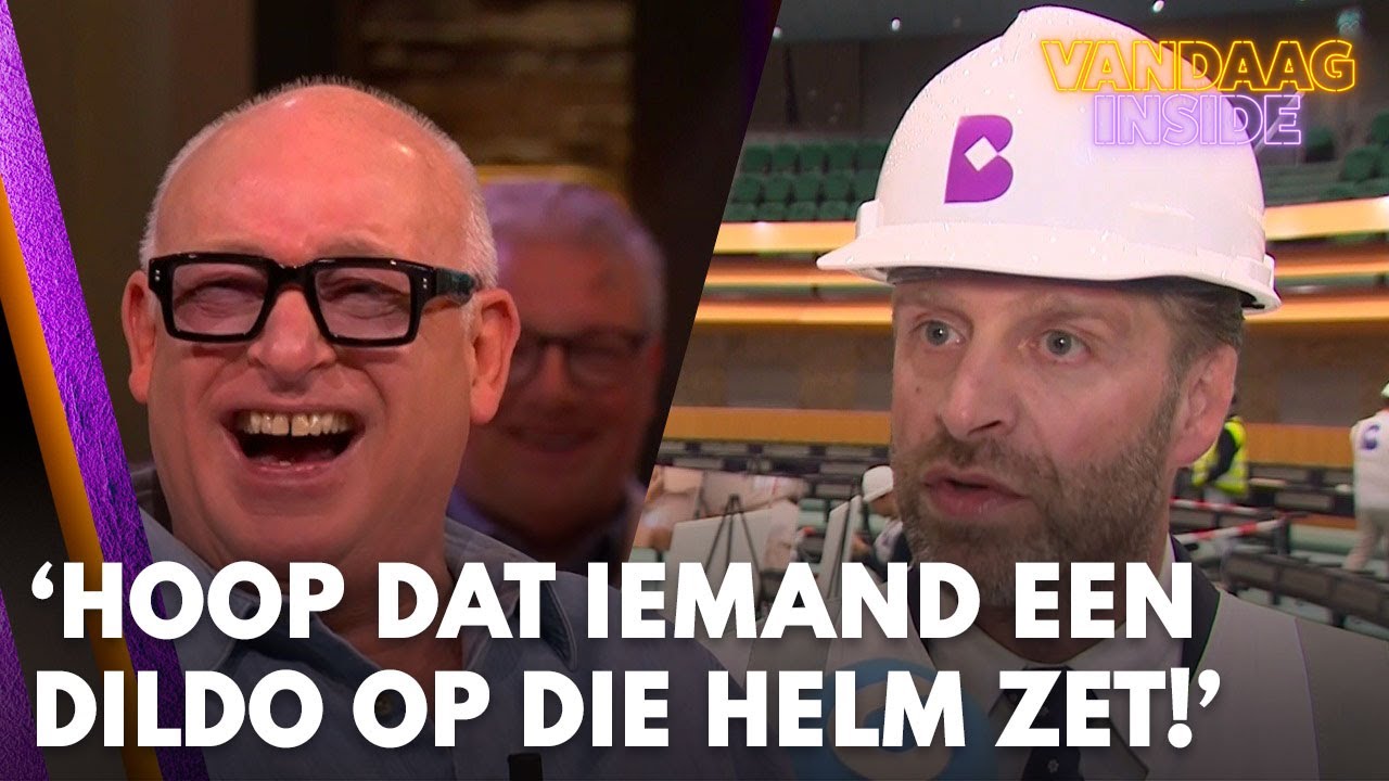 René gaat stuk om beelden van Hugo de Jonge: 'Je hoopt toch dat iemand een dildo op die helm zet!'