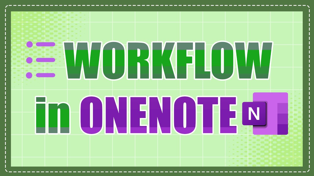 Onenote Work Flow OneNote Workflow page - YouTube