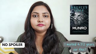 Munro By Kresley Cole Book Review | My long awaited disappointment read | No Spoilers @storytale485