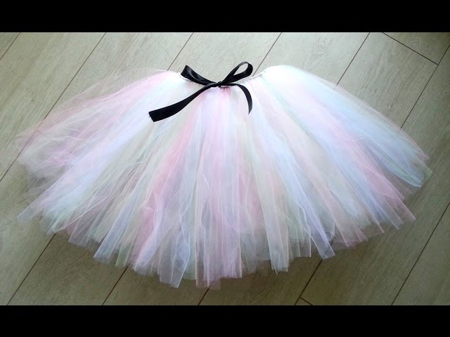 DIY : comment coudre une jupe tutu en tulle • Cha's Hands