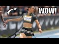 Sydney McLaughlin Is WAAAAAAY Faster Than We Thought || L.A. Grand Prix 200 Meters