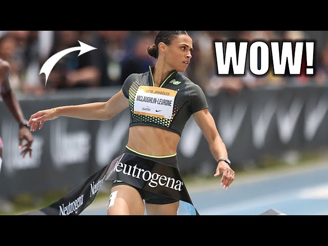 Sydney McLaughlin Is WAAAAAAY Faster Than We Thought || L.A. Grand Prix 200 Meters class=