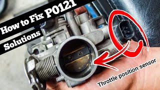 how to fix p0122/ p0121 throttle/pedal position sensor/switch a circuit low | / problems / solution