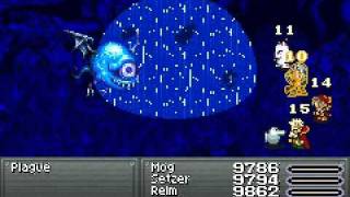 Final Fantasy VI Advance - Plague boss fight
