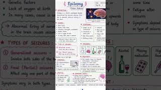 Epelepsy #easy #one #mbbs #short #education #bams #pathology