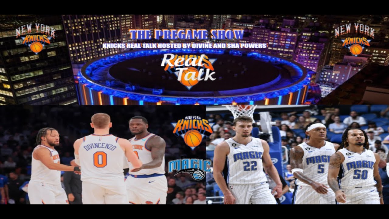KNICKS REAL ALK PREGAME SHOW - YouTube