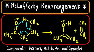 McLafferty Rearrangement in ketone, aldehyde and cyanide | Mechanism, examples | Mass Spectrometry