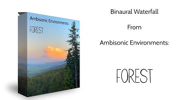 Ambisonic vs Stereo: Binaural Waterfall