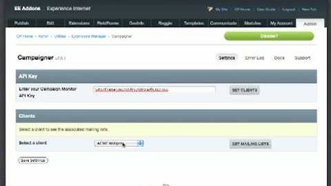 Campaigner for ExpressionEngine