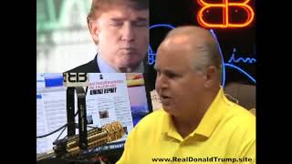 Rush Limbaugh says Trump Is Disgusting!