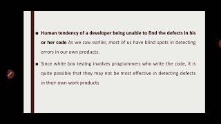 Challenges in Whitebox testing
