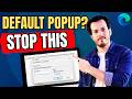 How To Stop Microsoft Edge From Asking to Be Default Browser (Disable Prompt)