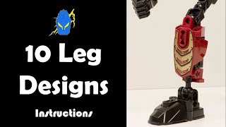 How To 10 Bionicle Leg Designs Instructions