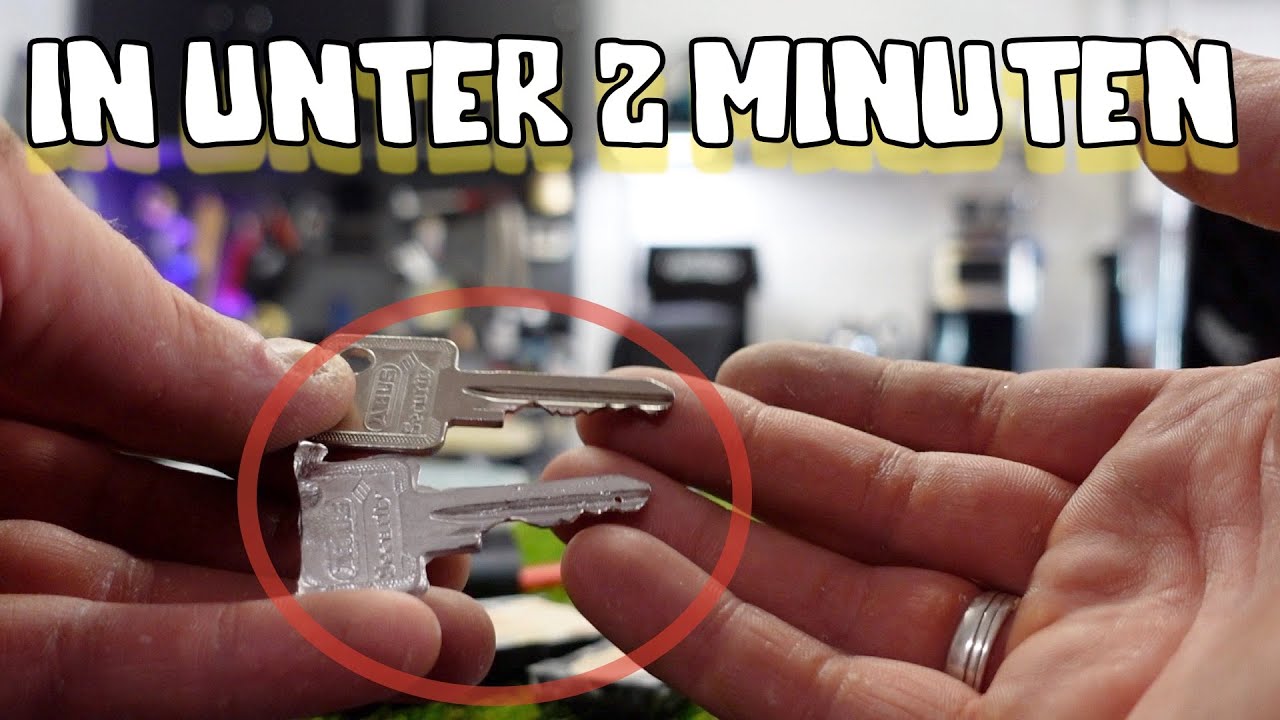 Schlüssel selber nachmachen kopieren ! Geheimdienst läßt grüßen