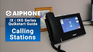 IX | IXG Quickstart Guide | Address Books & Call Destinations