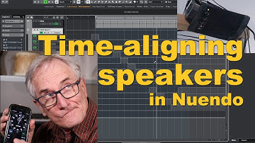 Time-aligning multi-channel speakers with Nuendo