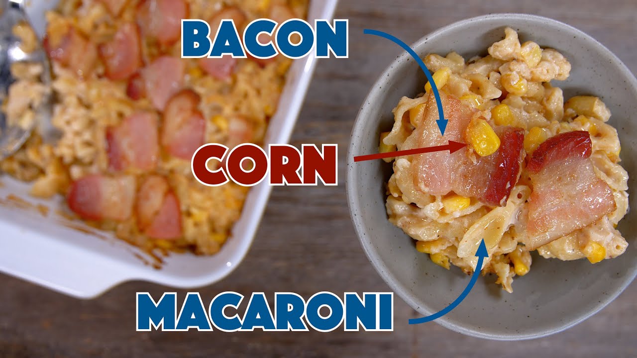 Bacon! Corn! Macaroni! Instant Recipe Love - Old Cookbook Show - Glen And Friends Cooking