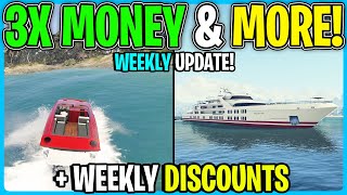 GTA Online WEEKLY UPDATE 3X Money & More! by SubscribeForTacos 41,994 views 1 day ago 7 minutes, 8 seconds
