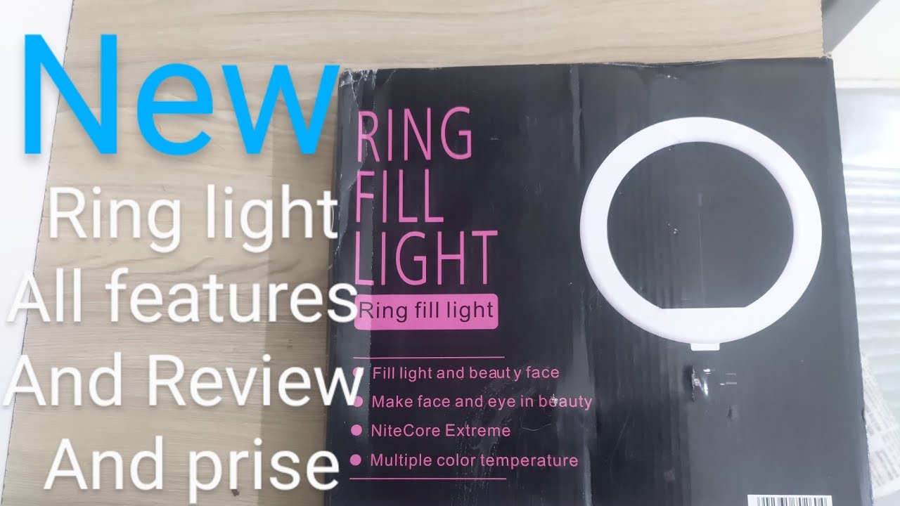 My New ring light | Review | About all features , using and price | 