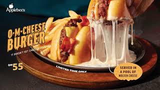 Applebees Omcheese Burger  The Ultimate Melt Experience
