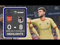 Grimsby through to the Semi-Finals | Arsenal 0-8 Grimsby Town | UEFA Champions League Highlights