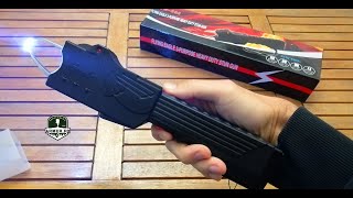 Electrosoc Tw 302 With Flashlightalarm380Kv Heavy Duty Stun Gun Electroshock Alarma Si Lanterna