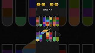 Water sort puzzle level 749