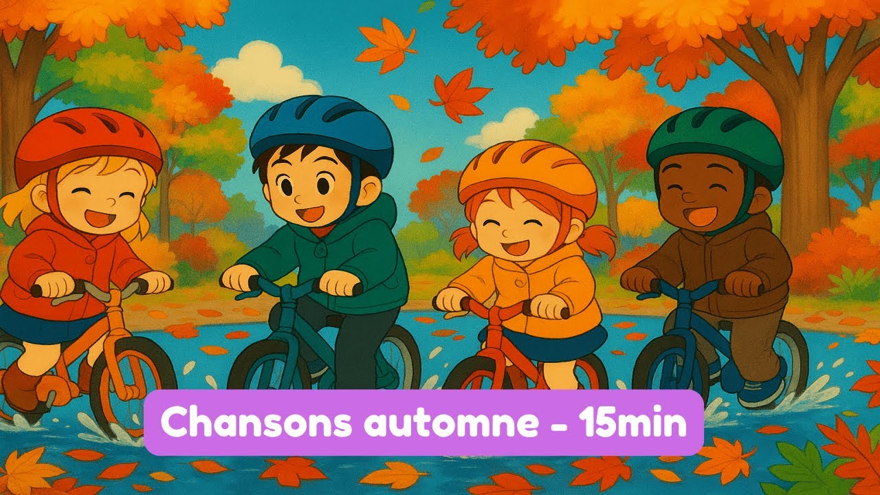 🎶 Compilation chansons automne & Images – 15 min pour enfants 🌙🎨🧼 - YouTube