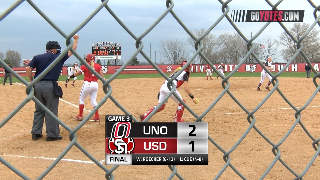 coyotes don edwards SOFTBALL: South Dakota 1, Omaha 2