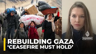 'Gaza ceasefire must hold, we cannot go back to what we had': UN aid official