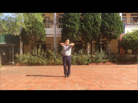 Video 27 Động tác võ Cổ Truyền  tiểu học ( Làm chậm dễ tập) - youtube