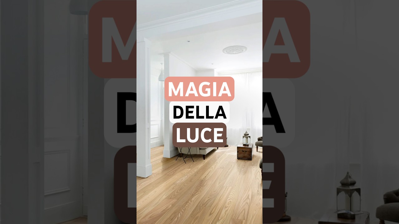 Il potere della Luce… la magia del legno
