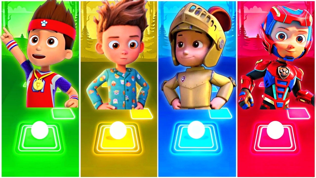 Team Ryder - Ryder - Ryder -  Ryder - Ryder of PAW Patrol 🎵 Tiles Hop