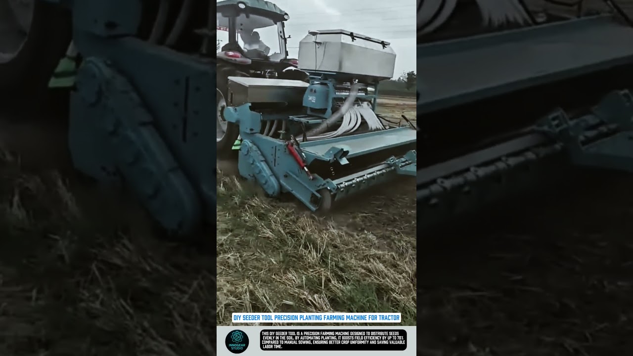 DIY seeder tool precision planting farming machine for tractor