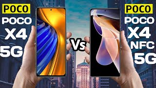 Xiaomi Poco F4 5G vs Xiaomi Poco X4 NFC 5G || Xiaomi Poco X4 NFC 5G vs Xiaomi Poco F4 5G