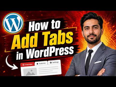 How to Add Tabs in WordPress