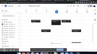 How to add a Google Classroom Calendar || Student Tutorial