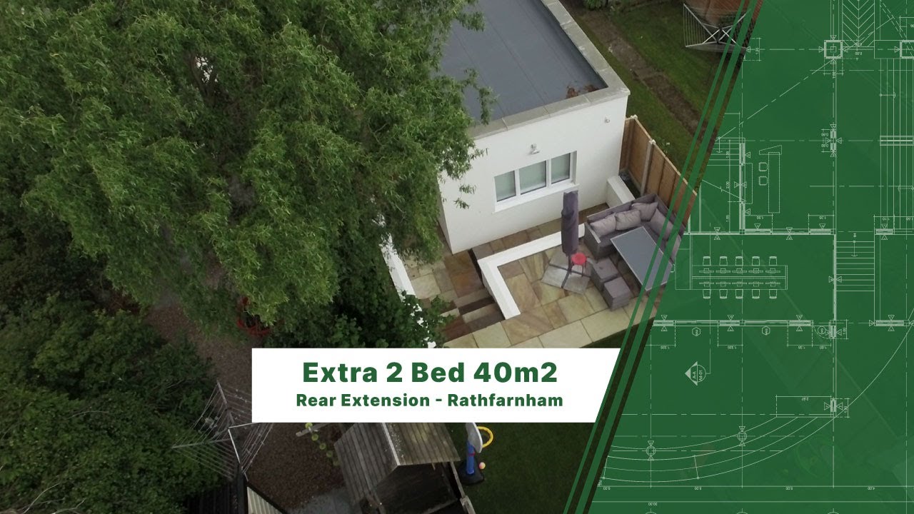Extra 2 Bed 40m2 - Rear Extension - Rathfarnham - YouTube