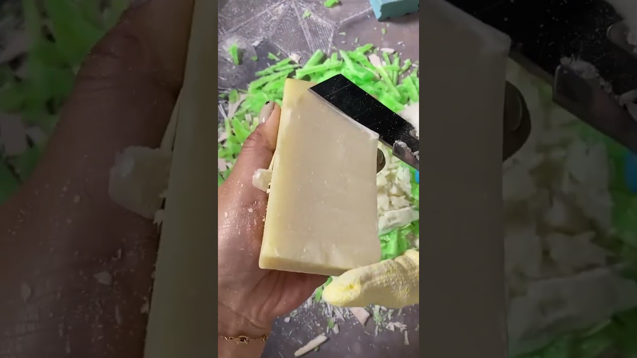 Vintage Soap Video #SoapCarving #SoapCutting #ASMR #Satisfying #OddlySatisfying #Relaxing #Soap